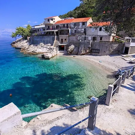 Seaside Secluded Cove Pobij, Hvar - 5633 公寓 Gdinj